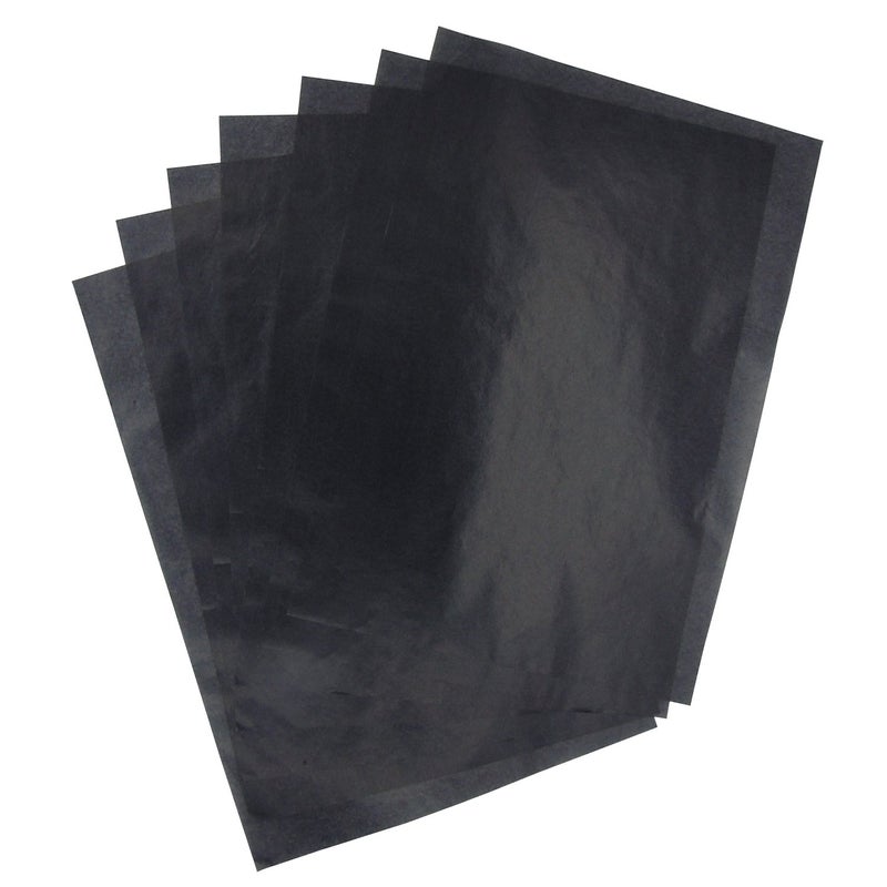 TKMOS 25 Sheets 9" x 13" Graphite Transfer Tracing Carbon Paper, for Drawings and Photos onto Wood, Paper, Canvas - Image 5